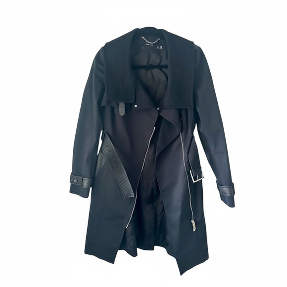Karen Millen Jackets & Blazers - KAREN MILLEN Black Trench Coat Size 4/EU36